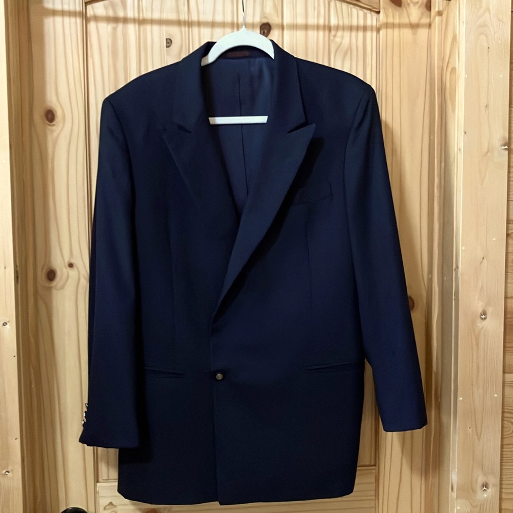 Men’s Size 38 Navy Blue Suit
